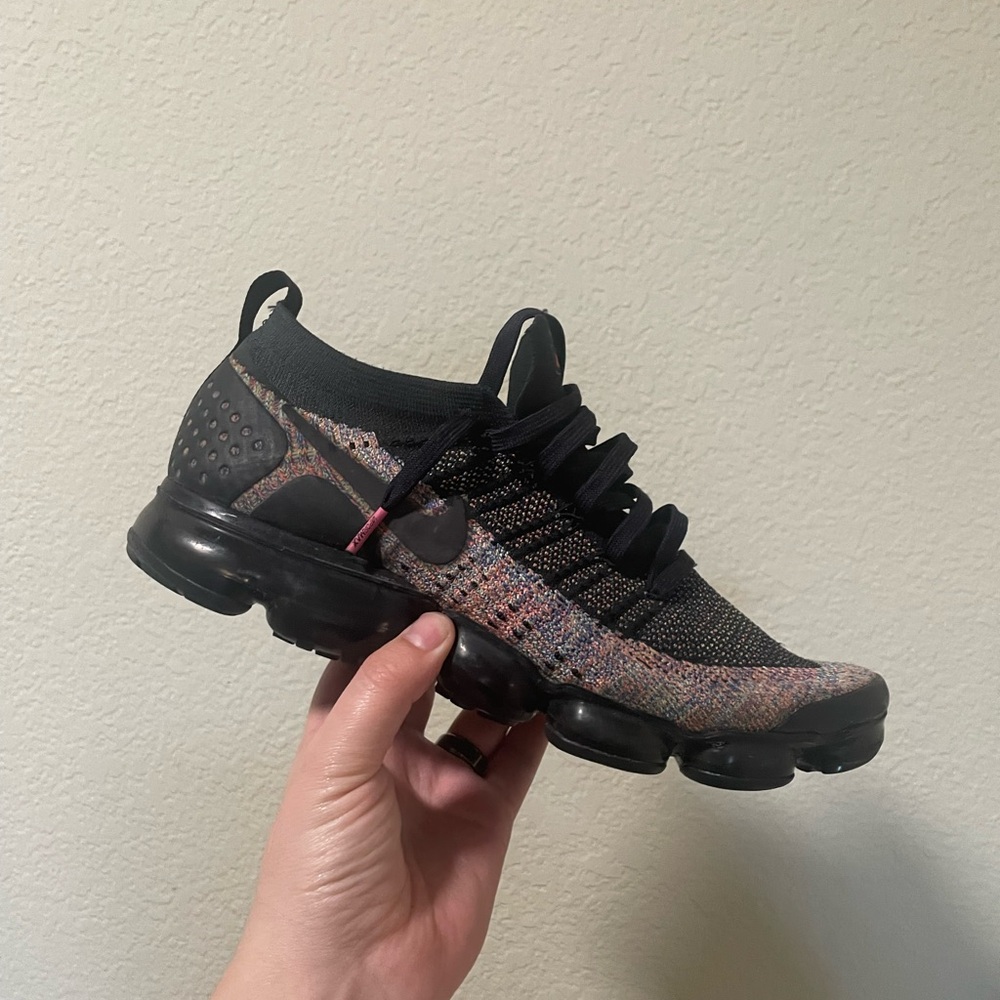 Nike Black and Multicolor vapormax 🔥
